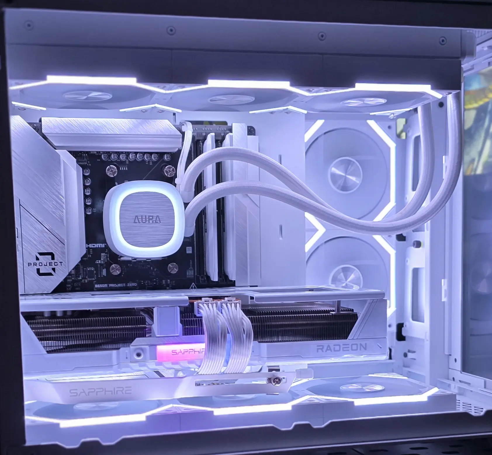 Custom built desktop computer, clean build