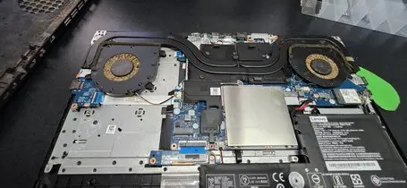 Lenovo laptop damaged charging connector